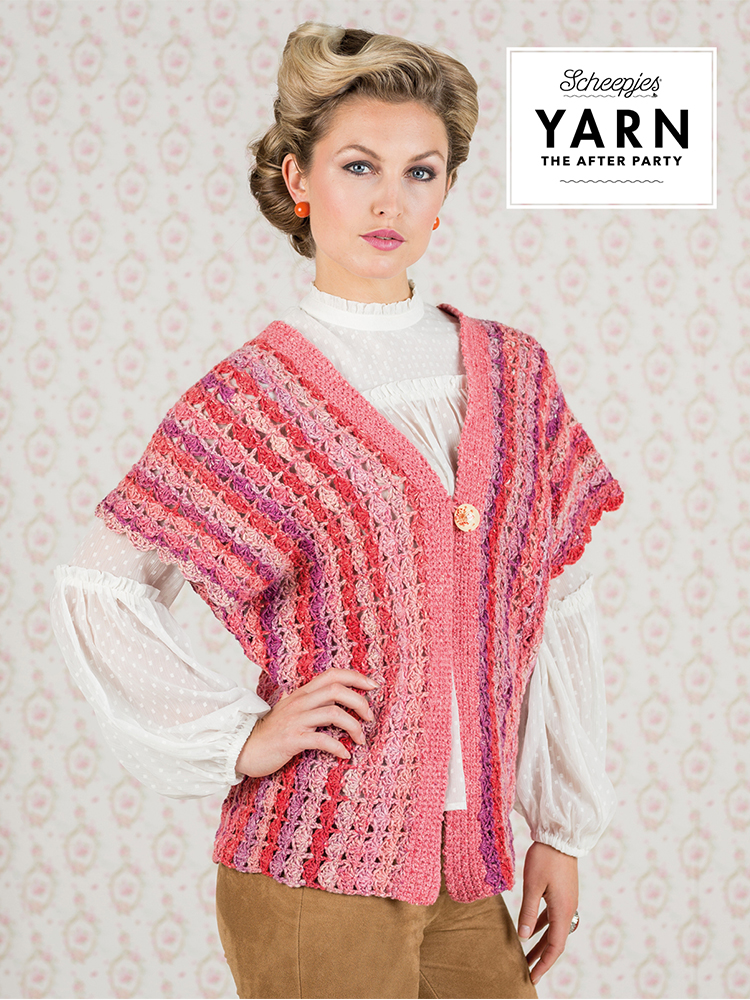 Scheepjes Crochet Pattern 16: Coral Dreams Cardigan product image