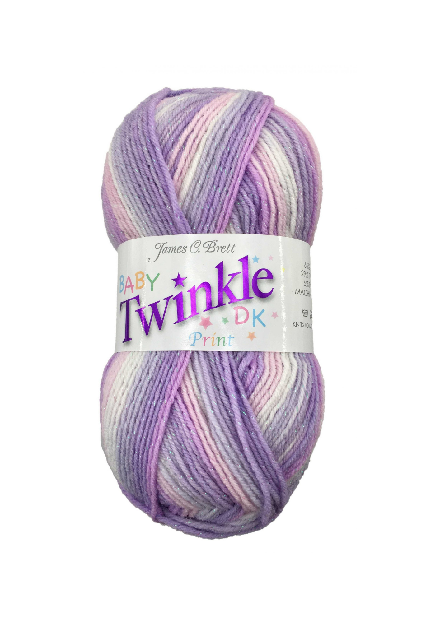 James C Brett – Baby Twinkle Prints DK product image