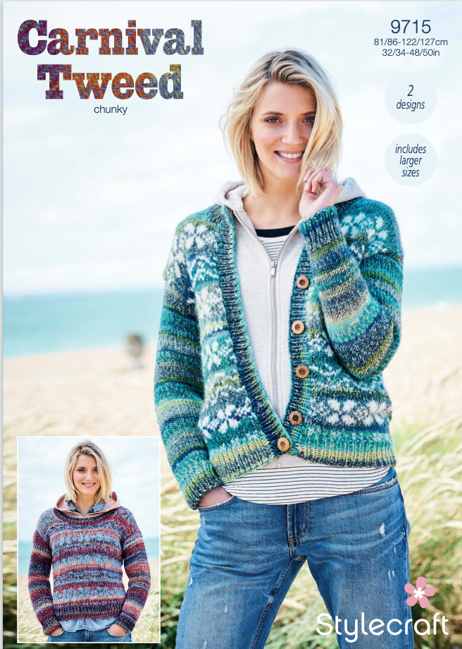 Stylecraft Pattern Carnival Tweed Chunky 9715 (download) product image