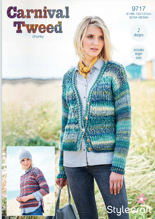 Stylecraft Pattern Carnival Tweed Chunky 9717 (download) product image