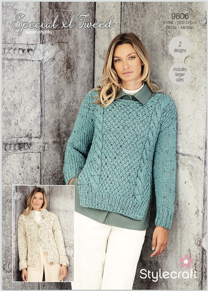 Stylecraft Pattern Special XL Tweed 9806 (download) product image