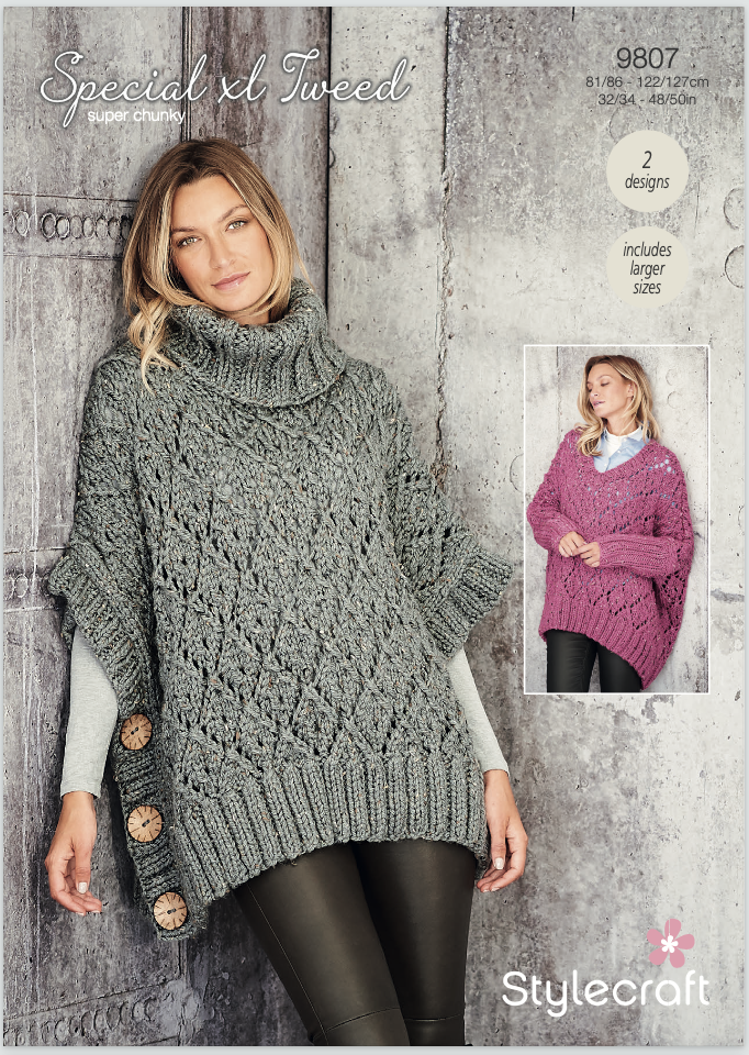 Stylecraft Pattern Special XL Tweed 9807 (download) product image
