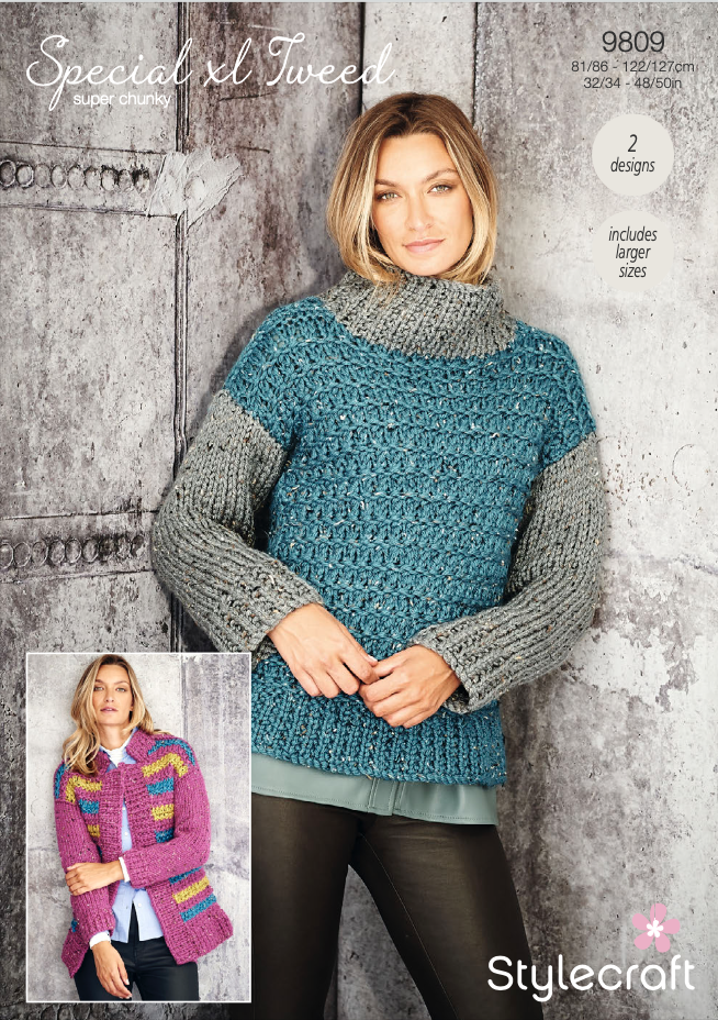 Stylecraft Pattern Special XL Tweed 9809 (download) product image