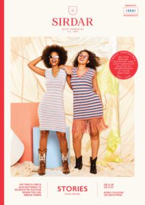 Sirdar Stories Festival 10541 Just Add Shades Dress Pattern (download) product image