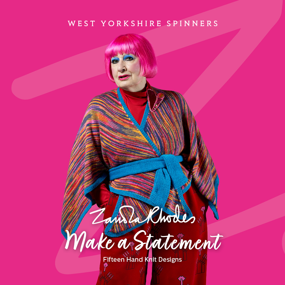 West Yorkshire Spinners - Zandra Rhodes Make A Statement Pattern Book product image