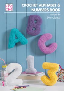 King Cole Crochet Alphabet & Numbers Book product image