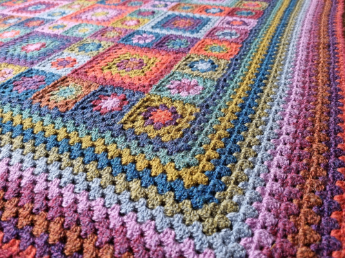 Attic24 Fireside Crochet Blanket Kit (Yarn Only) product image