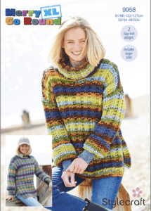 Stylecraft Pattern Merry Go Round XL 9958 (download) product image