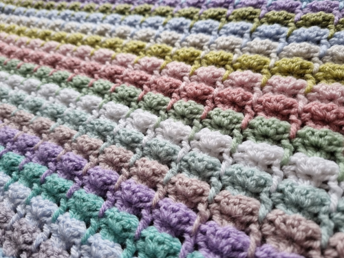 Attic24 Springfrost Crochet Blanket Kit (Yarn Only) product image