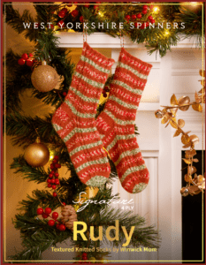 WYS Signature 4ply Rudy Knitted Socks Pattern (free download) product image