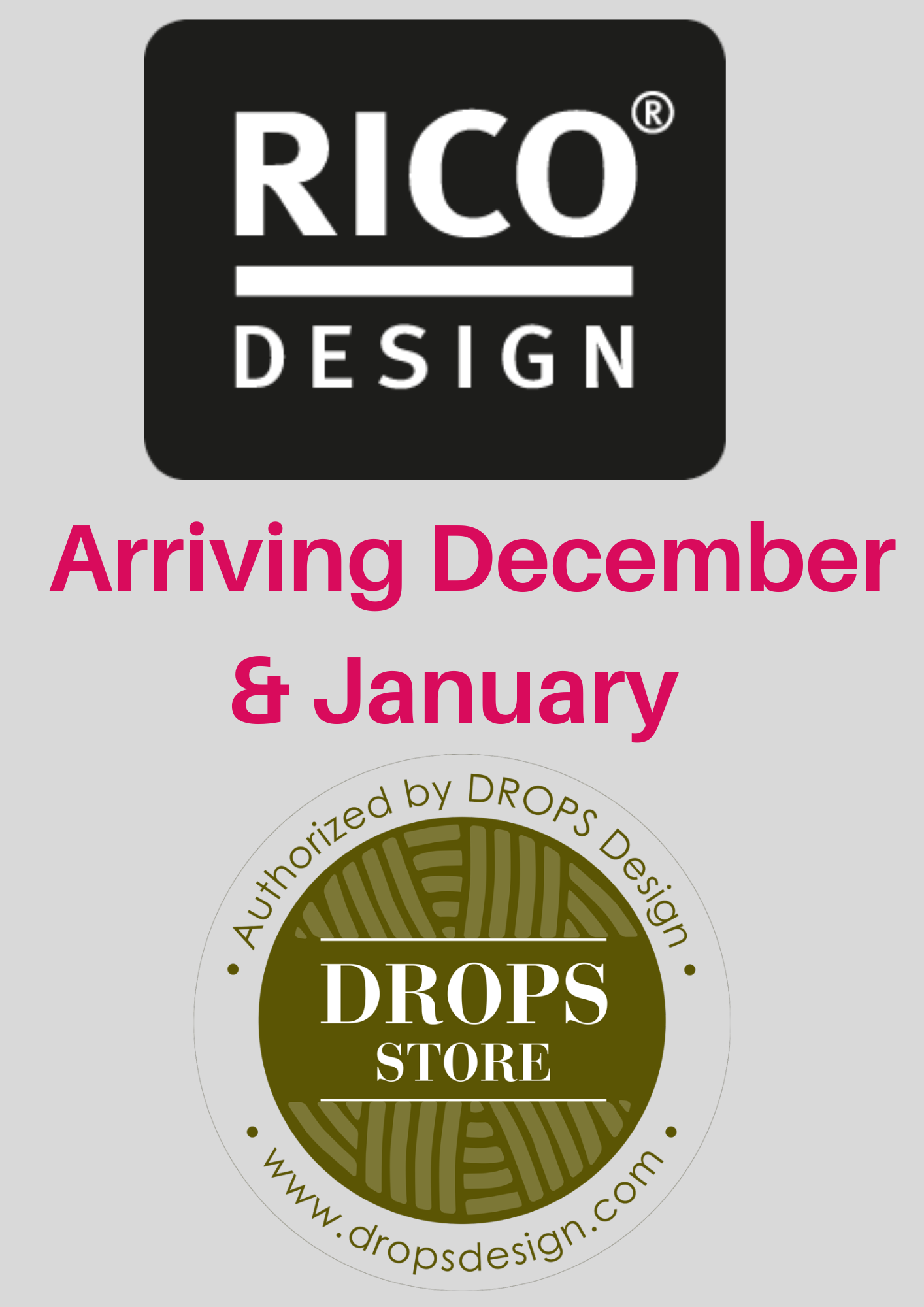 Two New Yarn Brands, Drops & Rico! featured image