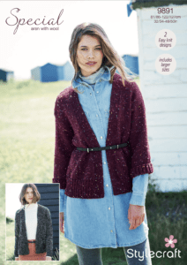 Stylecraft Pattern Special Aran With Wool 9891 (download) product image