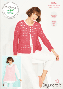 Stylecraft Pattern Naturals Bamboo + Cotton 9914 (download) product image