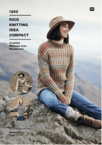 Rico Knitting Idea Compact 1205 Sweater and Tank Top in Creative Melange Aran Wonderball (download) product image