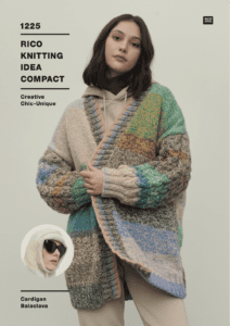 Rico Knitting Idea Compact 1225 Cardigan & Balaclava in Creative Chic-Unique (download) product image