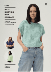 Rico Knitting Idea Compact 1283 Slipover, Sweater  in So Cool + So Soft (download) product image
