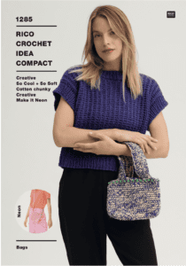 Rico Crochet Idea Compact 1285 Bags in So Cool + So Soft (download) product image