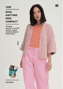 Rico Knitting Idea Compact 1286 Cardigans in So Cool + So Soft (download) product image