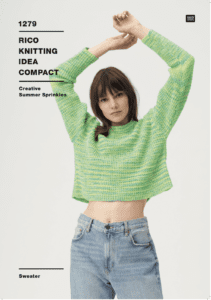 Rico Knitting Idea Compact 1279 Sweater in Summer Sprinkles (download) product image
