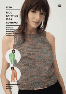Rico Knitting Idea Compact 1280 Slipover & Shawls in Summer Sprinkles (download) product image