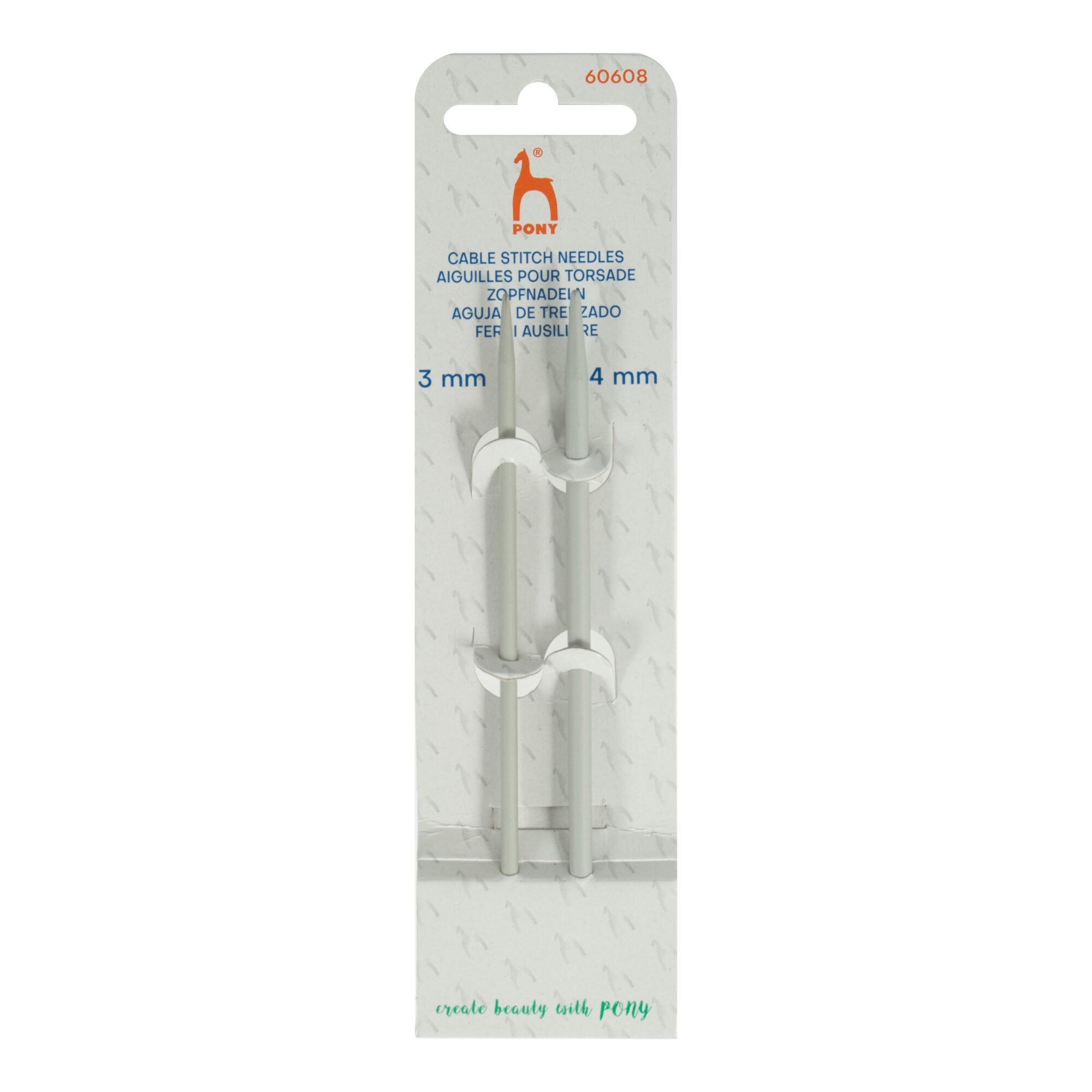 Pony Cable Needles 3 & 4mm product image