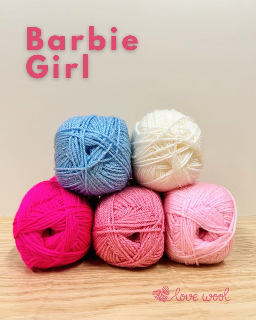 Colour Club 'Barbie Girl' Yarn Pack product image