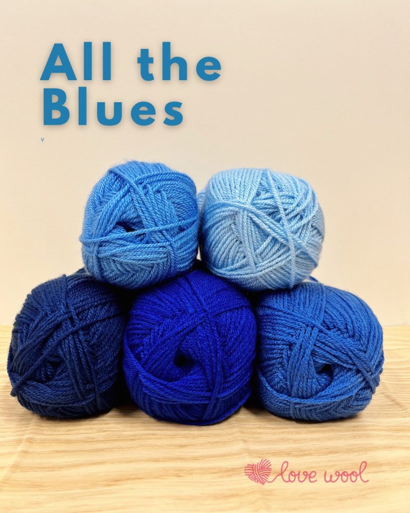 Colour Club 'All the Blues' Yarn Pack product image