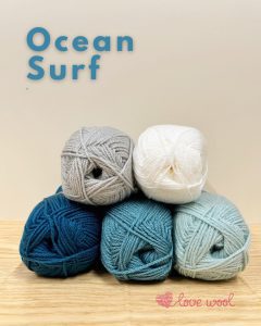 Colour Club ‘Ocean Surf’ Yarn Pack product image