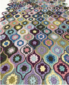 Mystical Lanterns Blanket Kit ‘Avice Colourway’ – Janie Crow (Yarn Only) product image