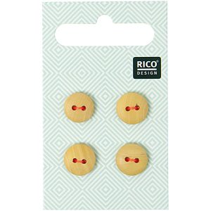 Rico Buttons – Wooden 2 hole (4pack) product image