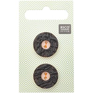 Rico Buttons -Staghorn Look (small) product image