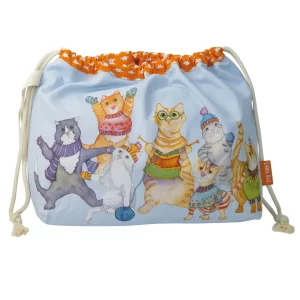 Emma Ball – Kittens In Mittens Drawstring Bag product image