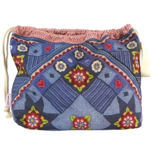 Emma Ball – Indigo Dreams Drawstring Bag (Janie Crow) product image