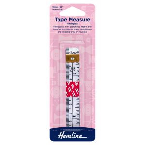 Hemline Tape Measure: Analogical Metric and Imperial: 150cm product image