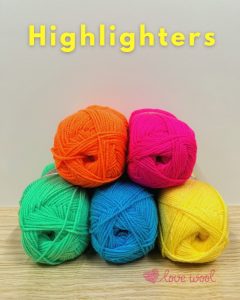 Colour Club ‘Highlighters’ Yarn Pack product image