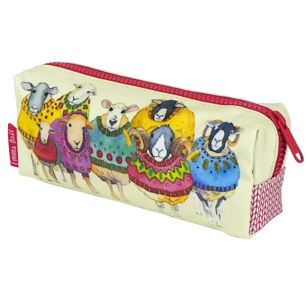 Emma Ball - Sheep In Sweaters Pencil Case product image