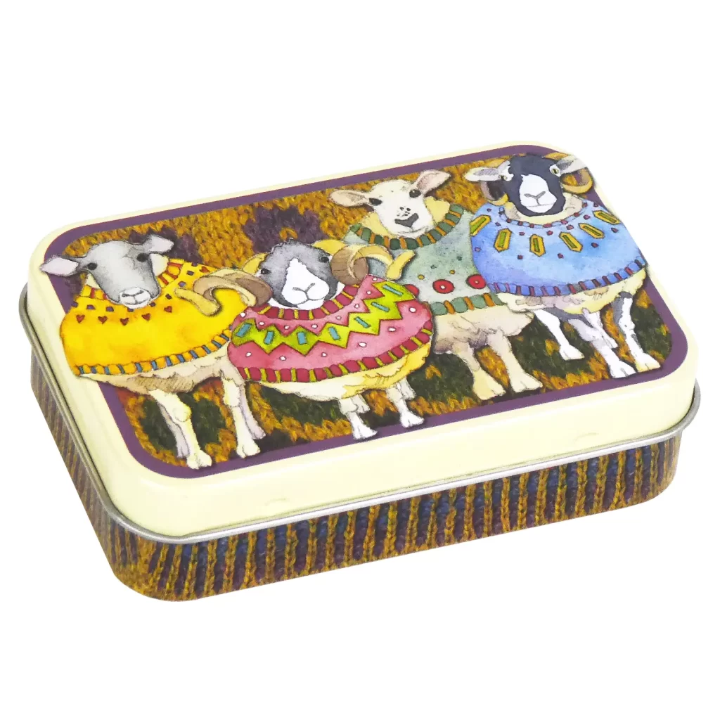 Emma Ball - Sheep In Sweaters, Mini Rectangular Tin product image