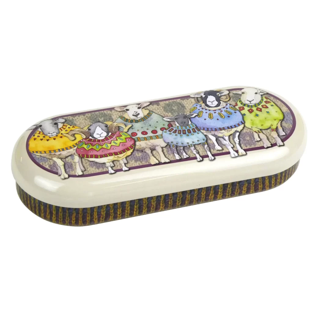 Emma Ball - Sheep In Sweaters Glasses Case product image