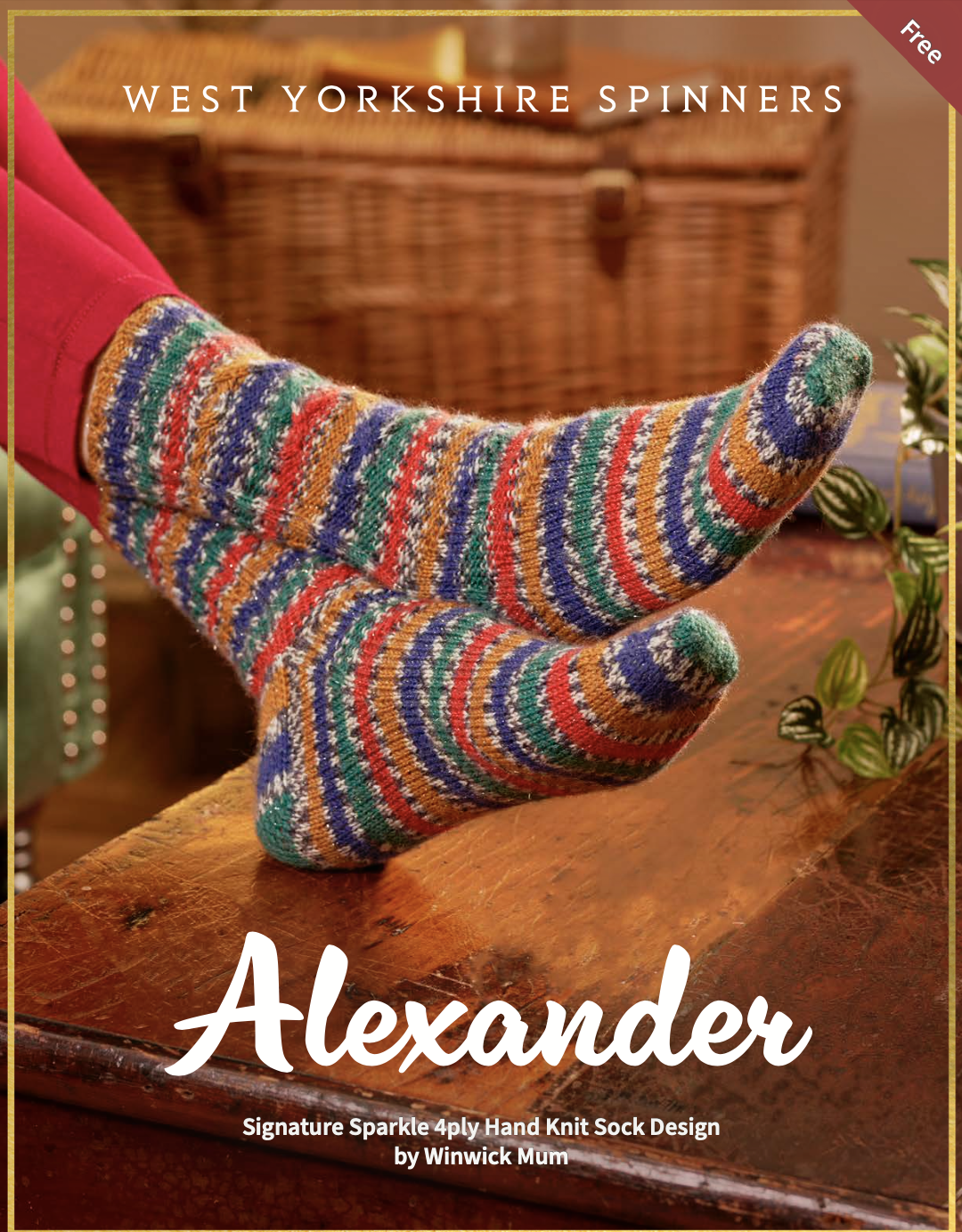 WYS Signature 4ply Alexander Socks Pattern (Free Download) product image
