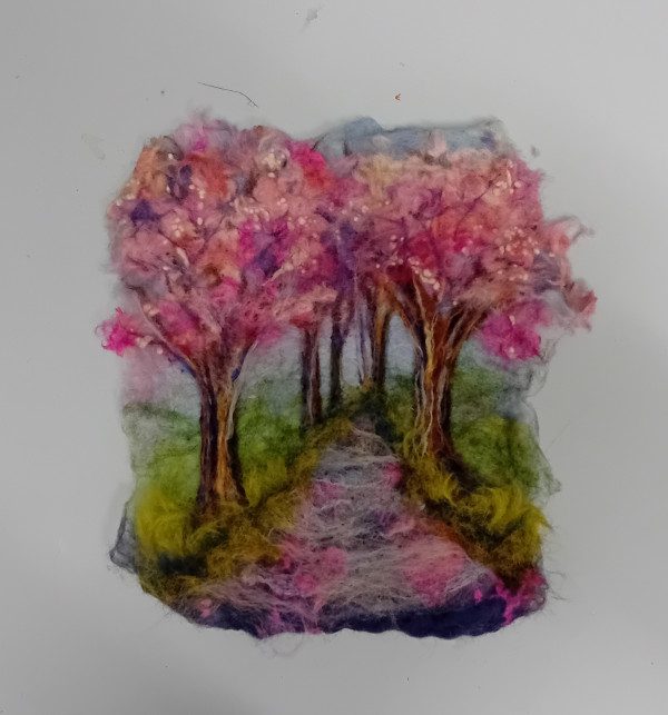 Felting Workshop with Textile Artist Andrea Hayes (Cherry Blossom) 05/04/25  1.30-4.30pm - Image 4