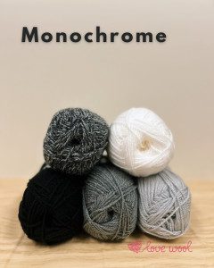 Colour Club ‘Monochrome’ Yarn Pack product image