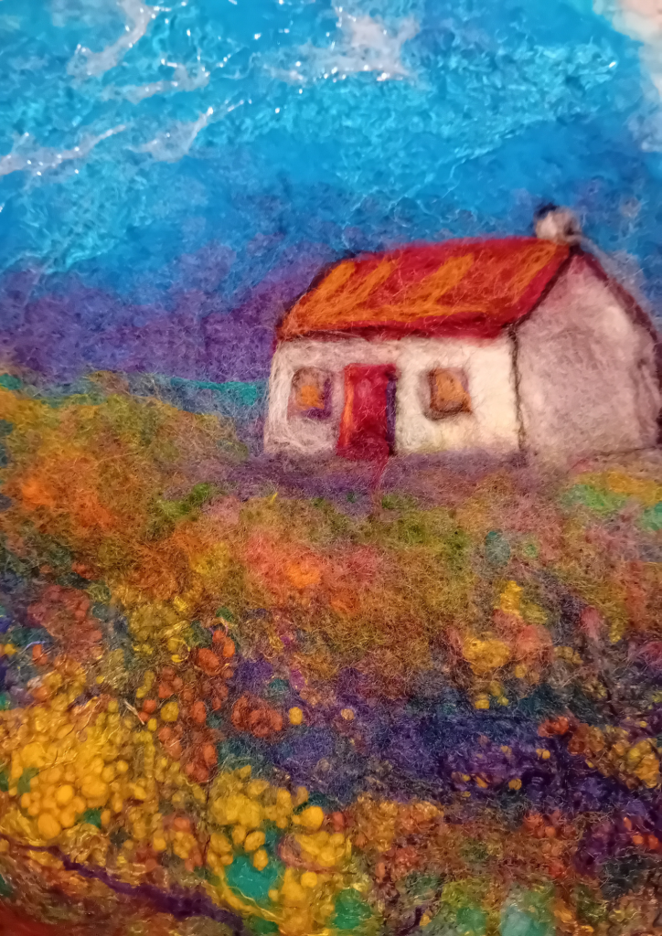 'Little Cottage' Felting Workshop with Textile Artist Andrea Hayes 11/05/24 1.30-4.30pm (TICKET) product image