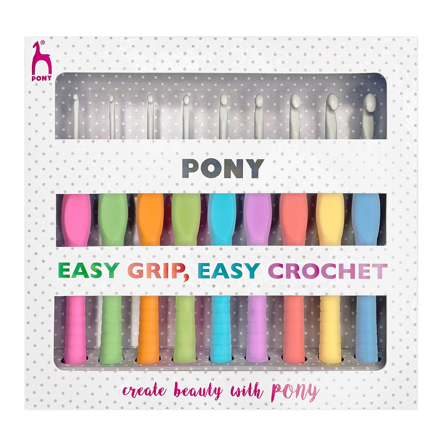 Pony Easy Grip Crochet Hook Set product image