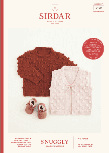 Sirdar Forest Berries Baby Knits In Snuggly DK 5450 (free download) product image