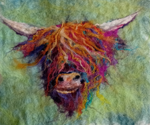 Felting Workshop with Textile Artist Andrea Hayes (Highland Cow) 26/10/24 1.30-4.30pm [Sold Out) product image