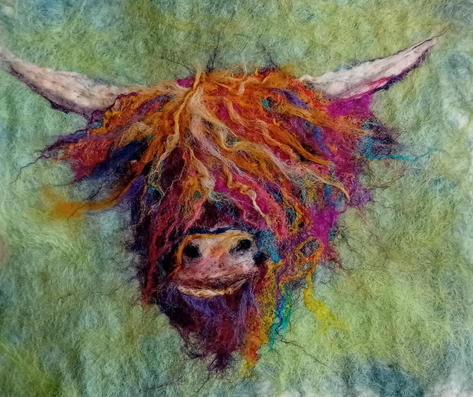 Felting Workshop with Textile Artist Andrea Hayes (Highland Cow) 26/10/24 10-1pm [Sold Out] product image