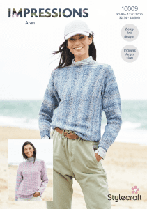 Stylecraft Impressions Pattern 10009 (download) product image