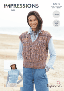 Stylecraft Impressions Pattern 10010 (download) product image