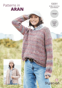 Stylecraft Grace & Impressions Pattern 10091 (download) product image