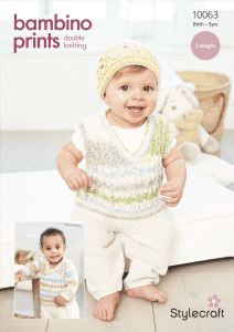 Stylecraft Bambino Prints Pattern 10063 (download) product image